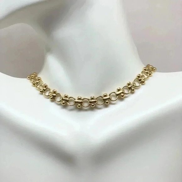 CHAIN Choker 18k Gold Plated - Picture 2 of 6